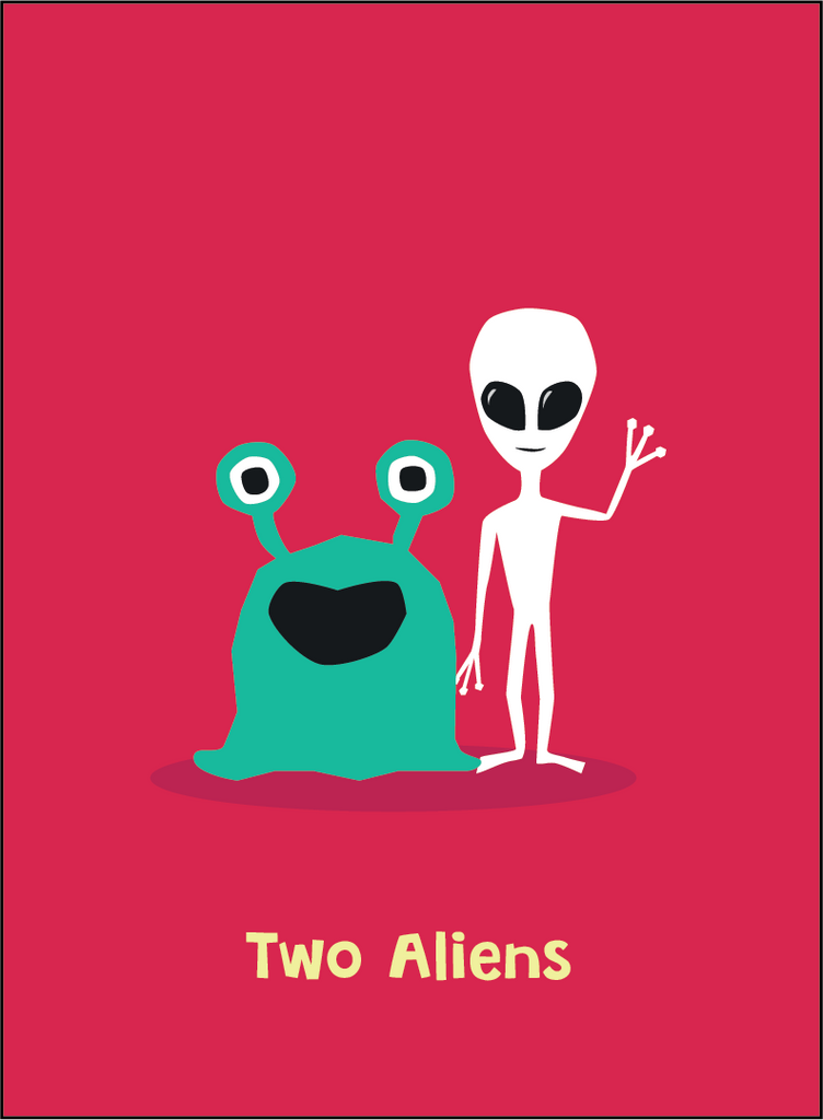 Retrospective Scenario: 2 Aliens from another dimension